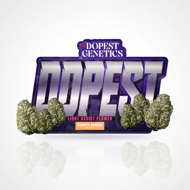 Premium Biscotti Berries Indica Flower
